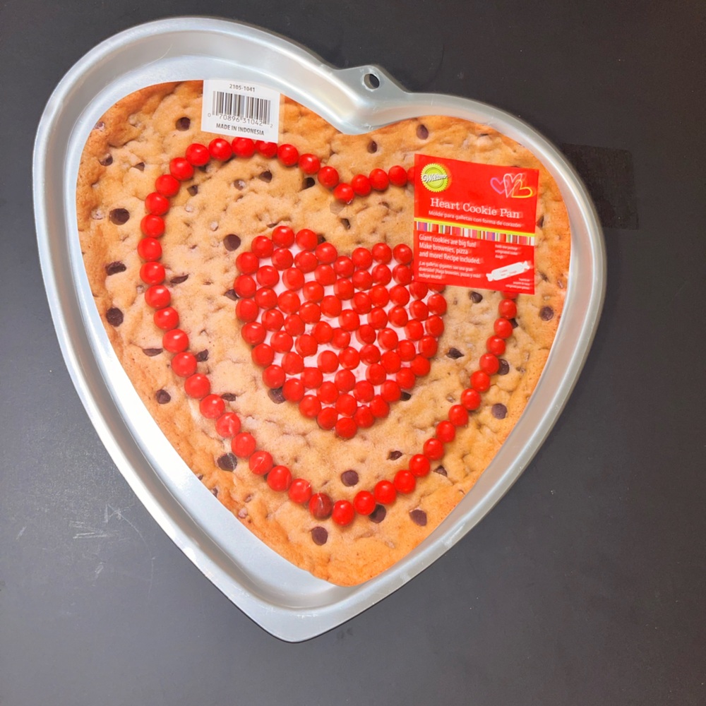 Wilton Large Heart Cookie Pan
